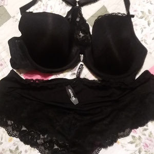 Adore Me Racer Back Bra & Panties with tags
